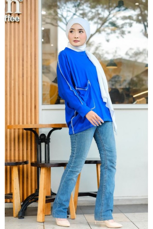 Sharina Top Electric Blue